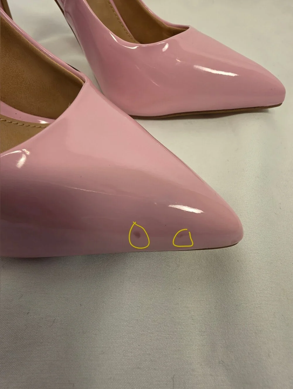 Steve Madden Pink Patent Vala Pumps - AS IS Size 7